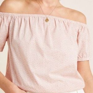 Frye x Anthropologie Elspeth Off-The-Shoulder Top